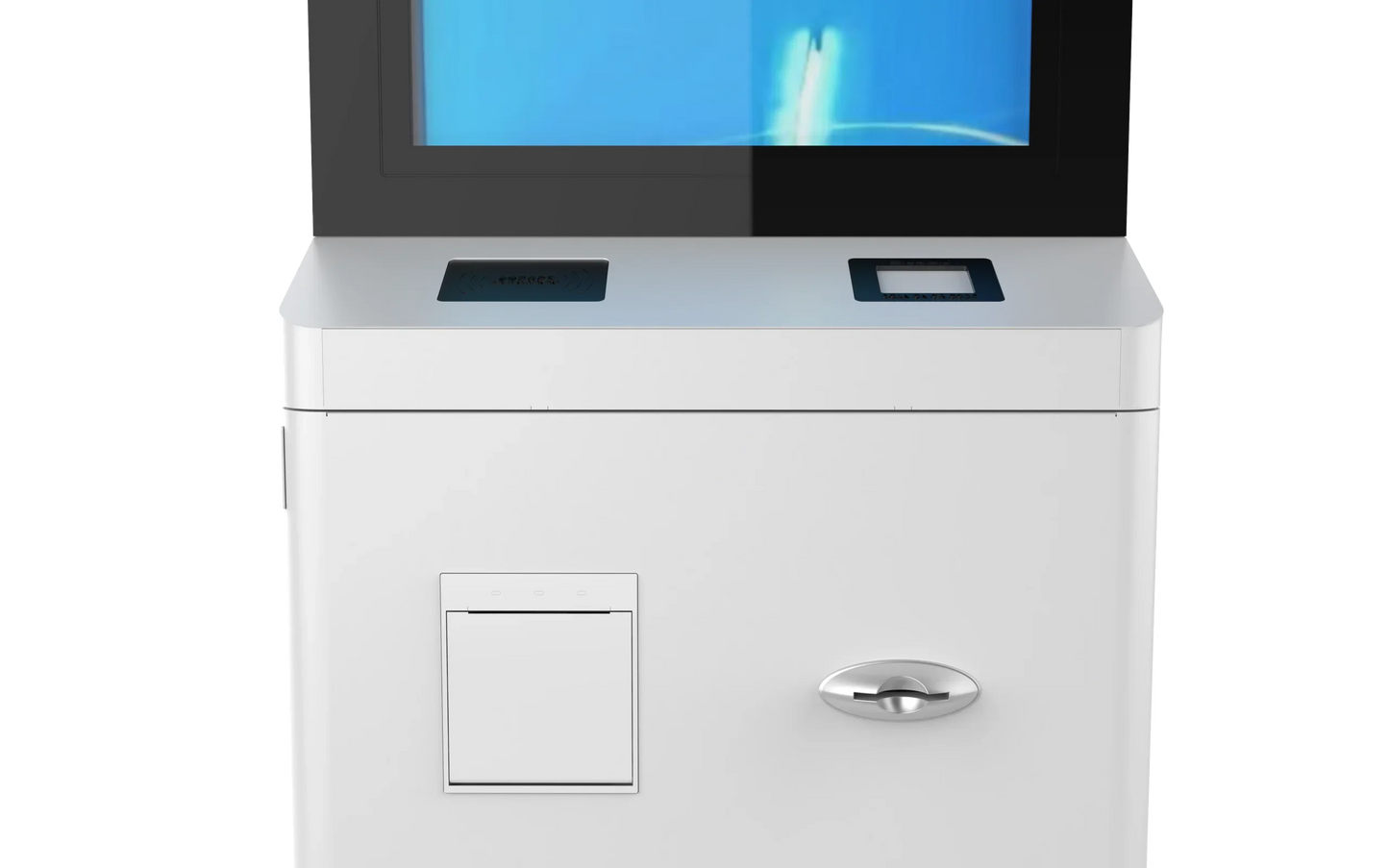 Kiosque de paiement de machine d'auto-service de terminal Chèque personnalisé dans le self-service interactif de gestion des visiteurs par contact de kiosque