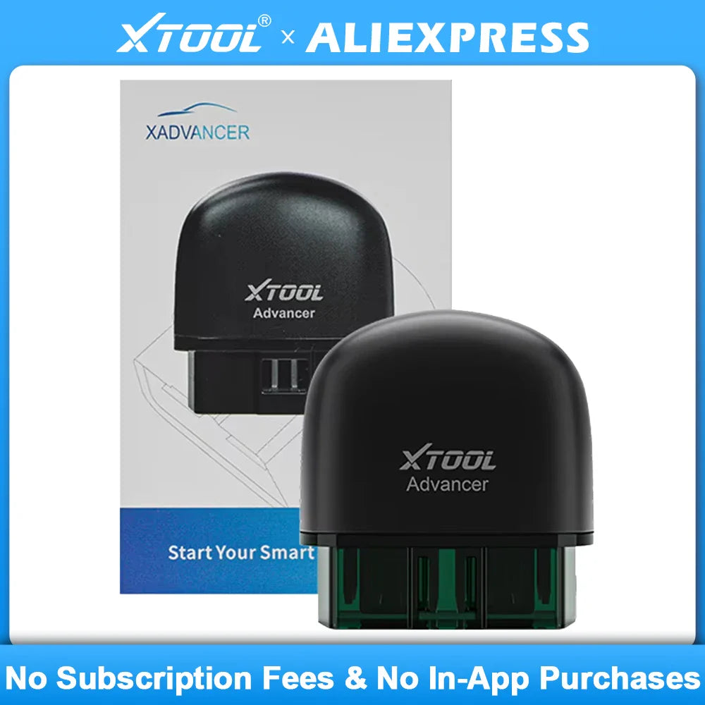 XTOOL Advancer AD20 Mini Bluetooth 5.0 OBD2 Scanner Full obd2 Functions Car Diagnostic Scan Tool Read/Clear fault code Universal