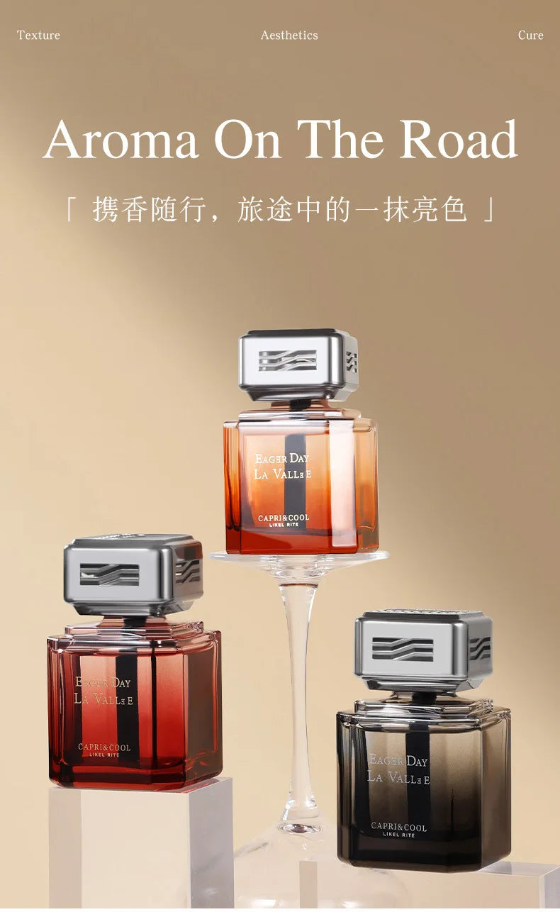 100Ml Car Aromatherapy Light Luxury Fragrance Perfume Ornaments Men Special Long-lasting Light Fragrance Car Aromatherapy