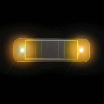 Mini LED énergie solaire voiture voyant d'avertissement nuit sécurité simulée alarme sans fil antivol lampe d'avertissement clignotant lampe d'alarme factice