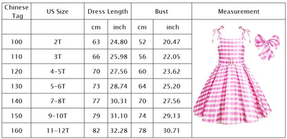 Tenue de cow-girl Barbie pour fille de 2 à 12 ans, tenue de cosplay Barbie pour Halloween