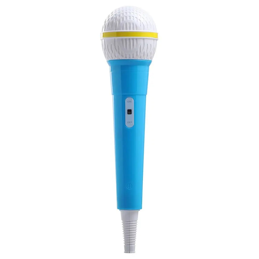 Microphone d'entraînement de fête, accessoire de microphone, jouet de simulation de discours, faux microphone, accessoire de costume de scène, microphone de karaoké pour enfants