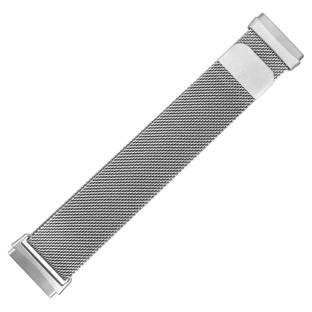 Metal Milanese Loop Strap For Fitbit Versa 4/Versa 3 Smartwatch Official Bracelet Wristband For Fitbit Sense 2-1 Magnetic Correa