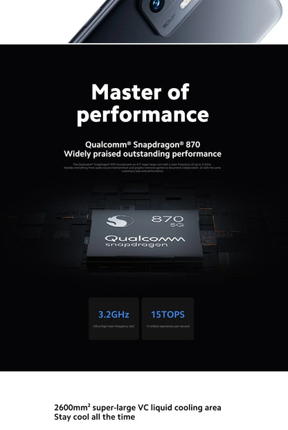 Xiaomi Mi 12x smartphone Android 5G  6.28 inch 2400x1080 Global firmware12GB RAM 256GB ROM  Original used phone