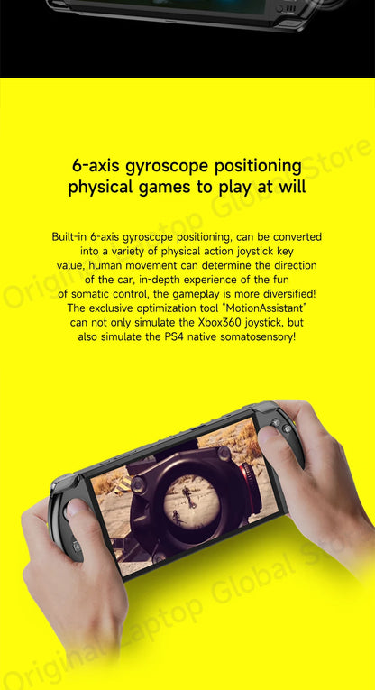 GPD WIN 4 2025 AMD Ryzen™ AI 9 HX 370/ AMD Ryzen 7 8840U Processor 32GB RAM 1TB/2TB Hard Drive 6-inch Pocket Mini PC Laptop