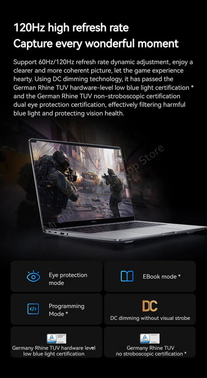 【World Premiere】Xiaomi REDMI Book 14 2025 NEW Intel Core 5 220H 32G+1TB 2.8K 120Hz Screen