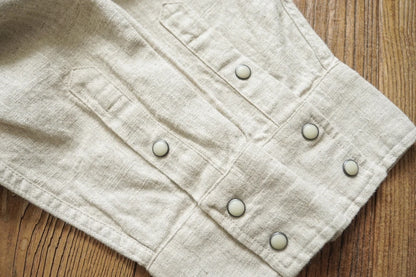 Western Sle Linen irt Men's Casual Long Sve Pure Color Loose Fit Classic Collar Button down Trendy Khaki irt