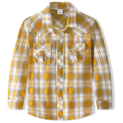 Costume de cowboy pour garçon, chemise western, pour enfants, adolescents, Halloween, Noël, rouge, à carreaux, classique, pour fête d'anniversaire, cadeau