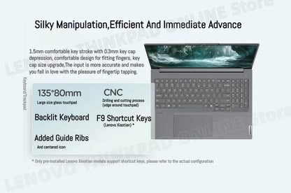 Lenovo laptop ThinkBook 16+ 2025 laptop U5 225H/U7 255H/U9 285H 32G+1TB SSD 16'' 3.2K 165Hz