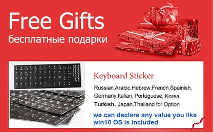 Ordinateur portable Celeron 11th N5095 Windows 10 11, RAM 16 Go, ROM 512 Go, 1 To, 2 To SSD, 2,4 G/5,0 G, Wi-Fi, Bluetooth, clavier rose pour jeux vidéo