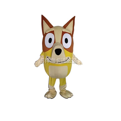 Costume de poupée de dessin animé Dog, 1:1, pour adulte, marche, cosplay, performance, activité, accessoires