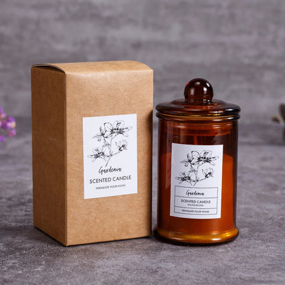 Bougies d'aromathérapie, cire de soja, petits théBougies d'aromathérapie, cire de soja, petits pots à thé, cadeau parfumé, cadeau à porter à la main Jars, Fragrance Gift, Handheld Gift