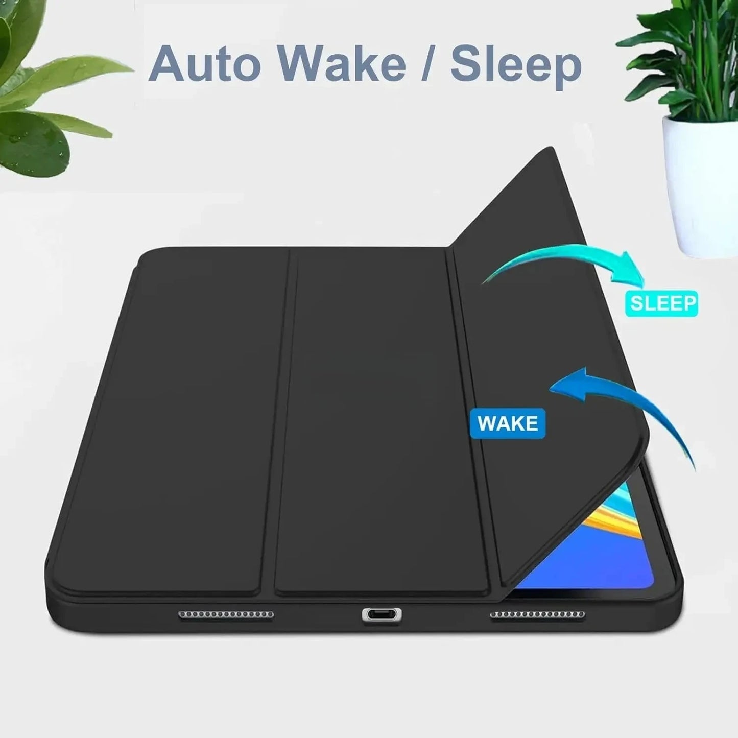 For Redmi Pad 2 Case 2025 11inch TPU Tri-Fold Stand Smart Tablet Case For Redmi K Pad 8.8 Cover Funda Xiaomi Redmi Pad SE 11 8.7