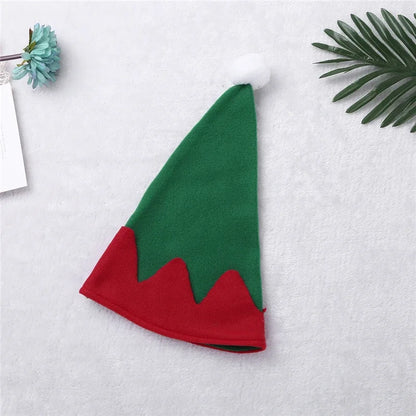 Déguisements d'elfes de Noël pour femmes, robe d'elfe verte et rouge à manches longues pour filles, déguisement de Noël pour enfants