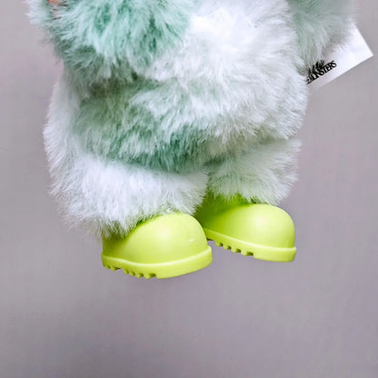 Labubu Doll Shoes For 15-17cm Ropa 3.0 Labubu V1 V2 V3 Rain Boots Colorful Beach Shoes Sitting Party Accessories