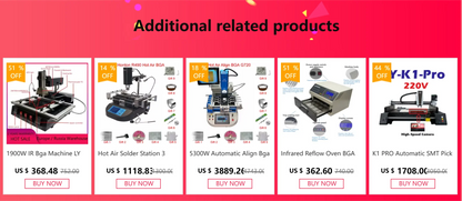 Station de soudage BGA entièrement automatique avec caméra CCD, système de réparation de puces de soudure et système de soudage BGA G820 G750 G720 G700