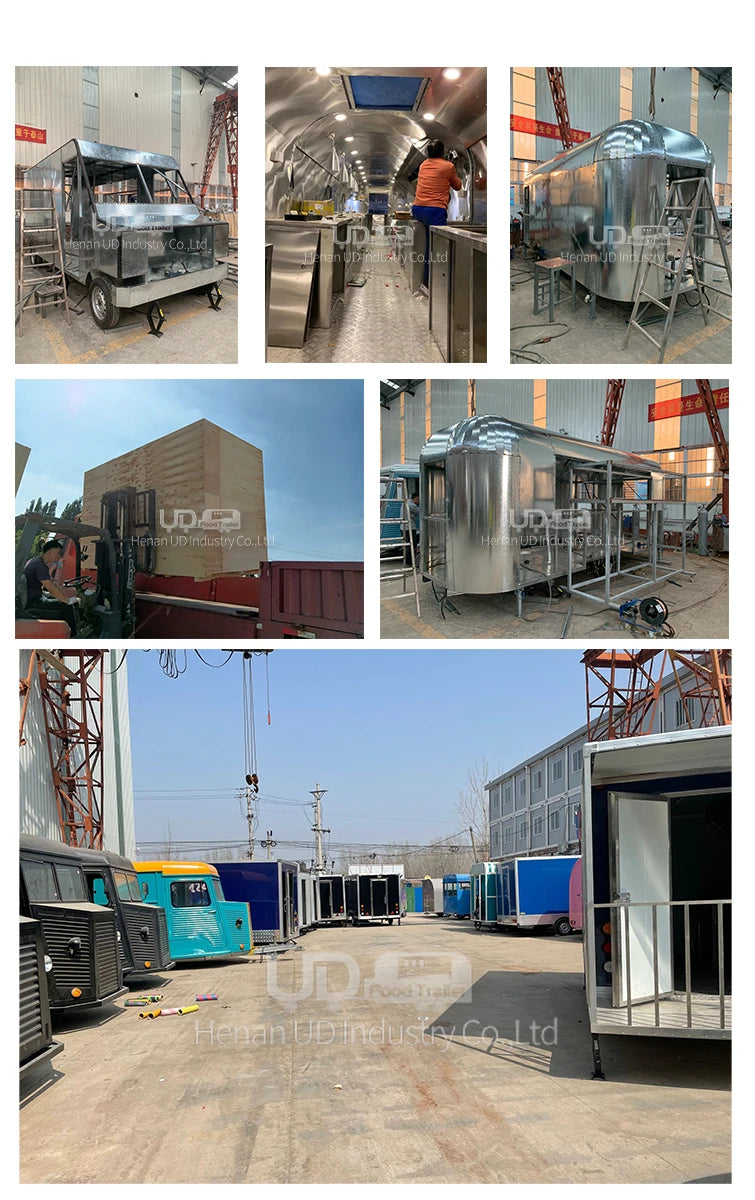 Urdream New Arrival Wholesale Price Food Trucks USA Australia Standard Concession Food Trailer Taco Hamburger Fast Food Truck