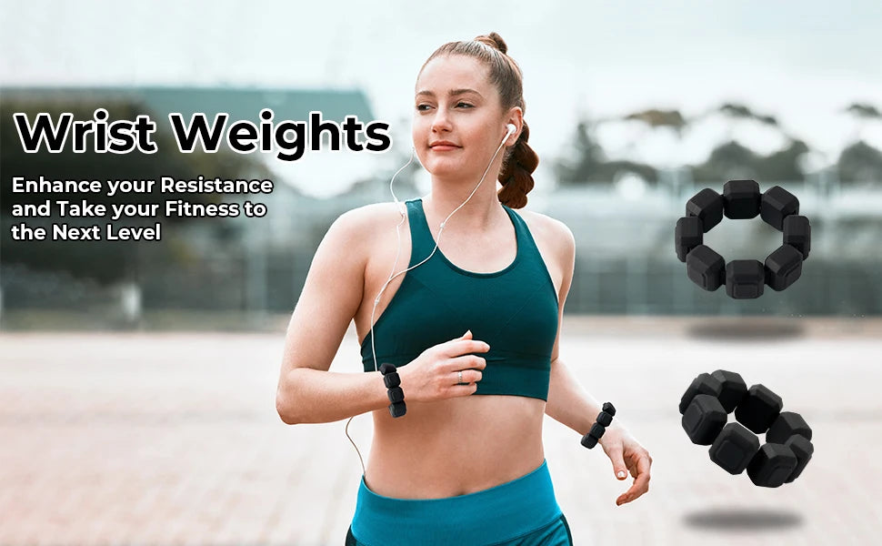 1/2/4 LB poignet poids Yoga Fitness exercice Triangle Silicone réglable cheville poignet protecteur poids bracelet Jogging bracelet