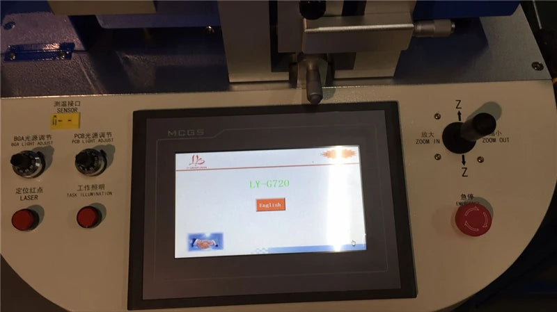 Station de soudage BGA entièrement automatique avec caméra CCD, système de réparation de puces de soudure et système de soudage BGA G820 G750 G720 G700