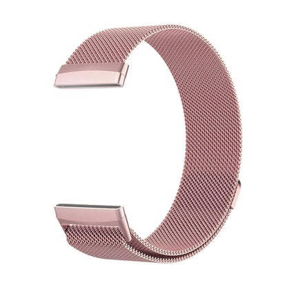 Metal Milanese Loop Strap For Fitbit Versa 4/Versa 3 Smartwatch Official Bracelet Wristband For Fitbit Sense 2-1 Magnetic Correa