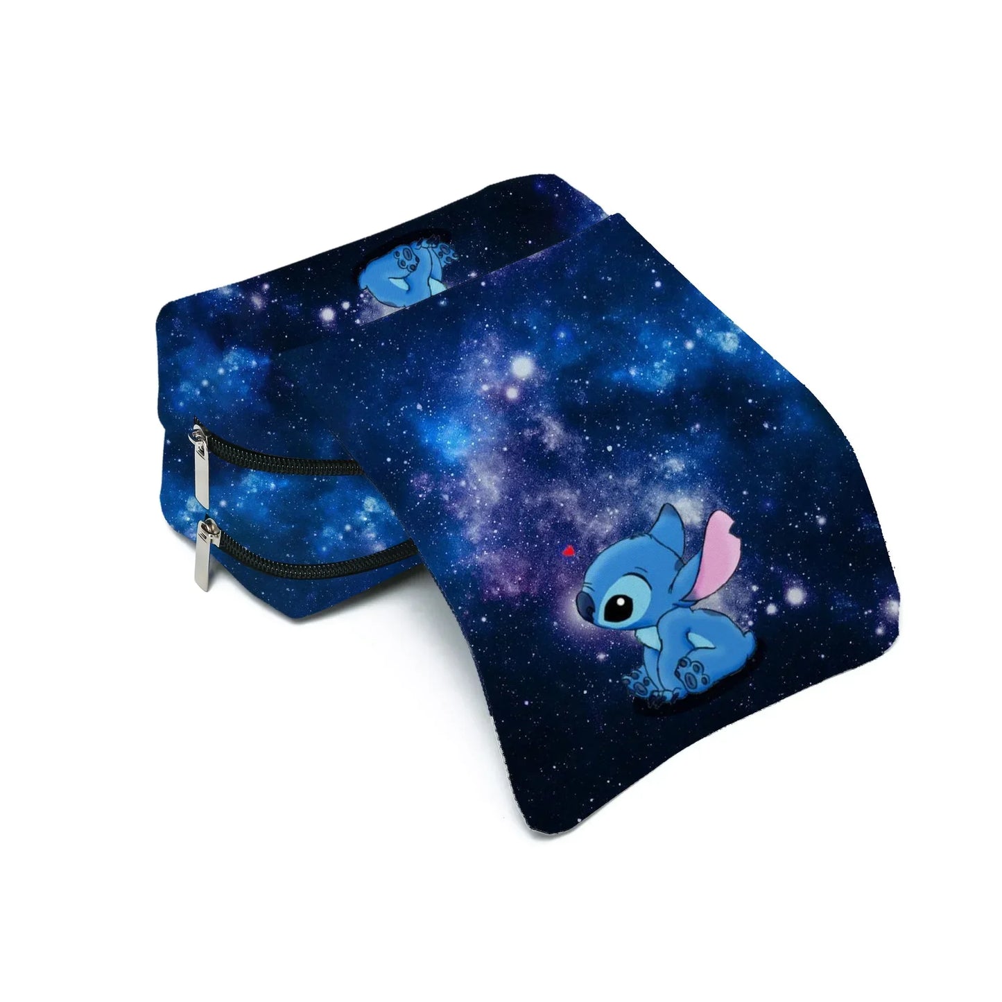 Anime Stitch Fully Printed Flap Pen Bag Stationery Box Pencil Case Primary and Secondary School Student School Bag Cartoon