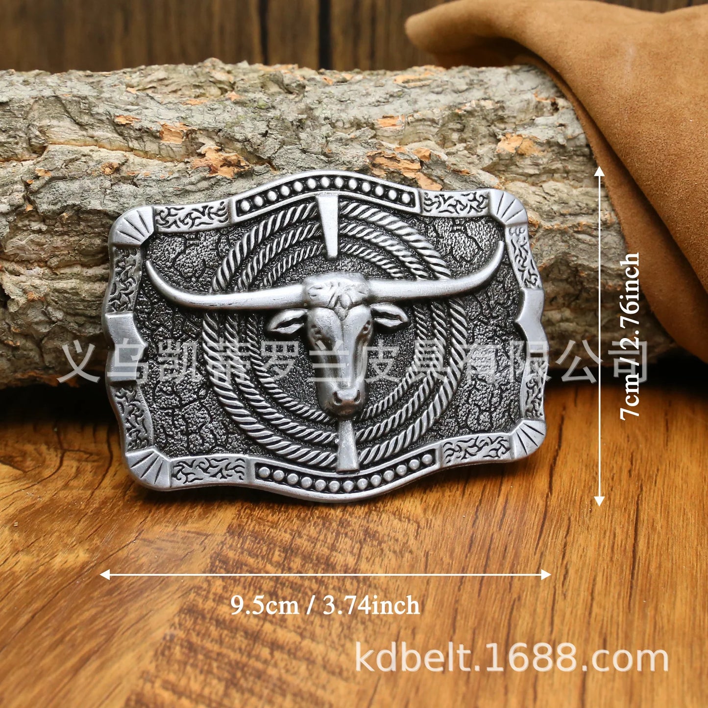 Ceinture ajustable en cuir style cowboy western, style punk, estampage en alliage, boucle de ceinture rétro américaine pour homme, accessoire de mode