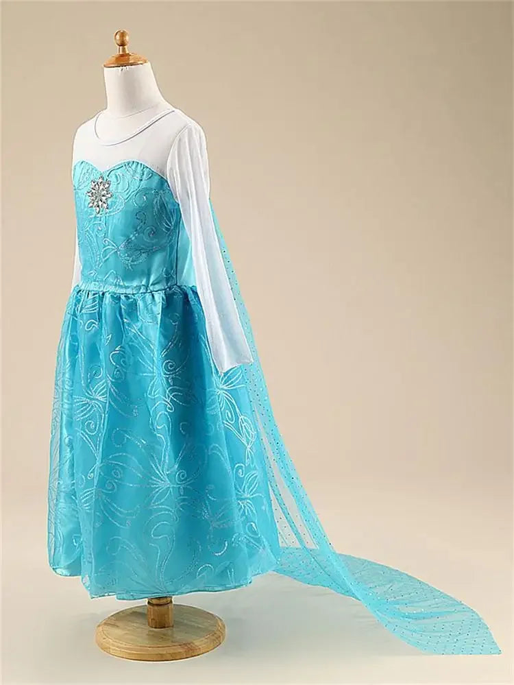Robe de princesse pour filles, costume de Cosplay pour enfants, vêtements d'Halloween, de carnaval, d'anniversaire, costume de princesses pour enfants