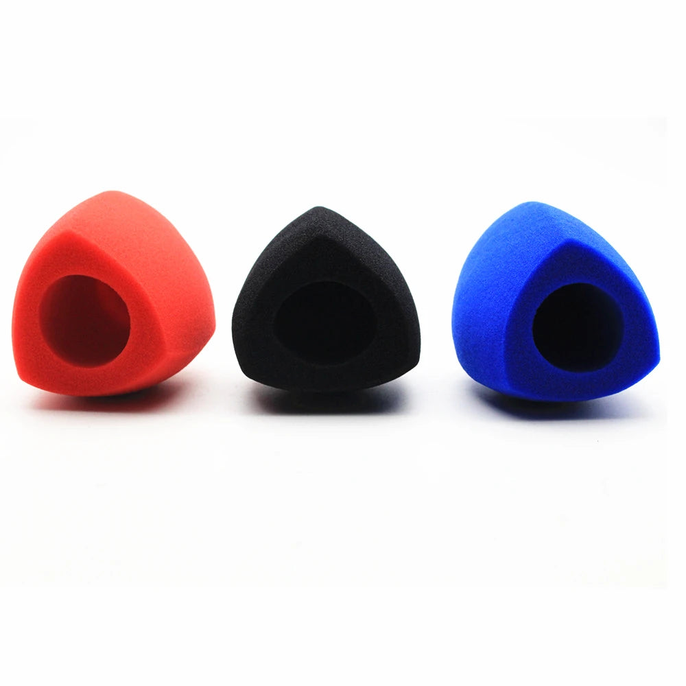 Large Microphone Foam Windscreens Windshields Mic Foam Covers for Handheld Interview Microphones 40mm Opening