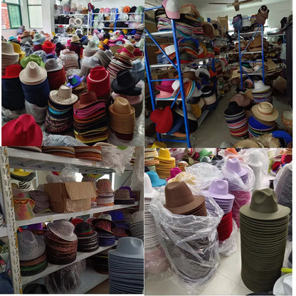 Chapeau de cowboy de style ethnique, tendance, chic, unisexe, couleur unie, avec décoration en forme de taureau, style western