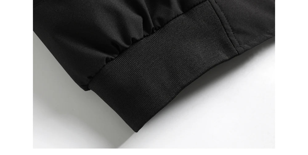 Veste bomber chaude pour homme, coupe-vent épais, à capuche, pour l'extérieur, la randonnée, le sport, thermique, fermeture éclair, collection automne-hiver