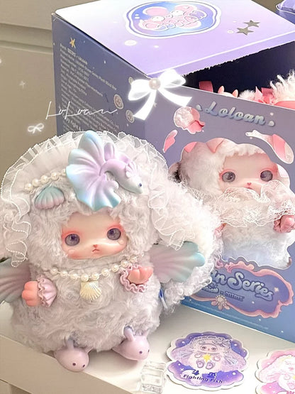 Original Blind Box Loloan Ocean Series Mystery Box Cute Backpack Pendant Room Decor Toy Birthday/Christmas Surprise Gift