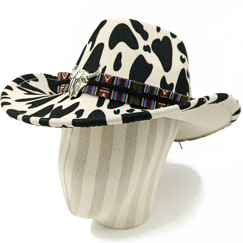 Cowboy hat various accessories cowboy hat monochrome felt hat men and women outdoor hat rider hat шляпа женская
