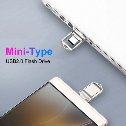 Type C USB2.0 Flash Drives Mini Metal Pen Ultra Dual Memory Stick 16GB 32GB 64GB 128GB Thumb Creative Business Gifts