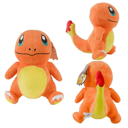 2025@@@@10PCS 20cm Pokemon Stuffed Plush Toys Kawaii Pikachu  Anime Doll Kids Birthday Kawaii Cute Soft Children Stuffed Plush