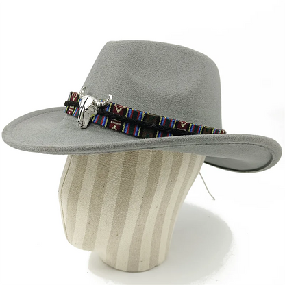 Cowboy hat various accessories cowboy hat monochrome felt hat men and women outdoor hat rider hat шляпа женская