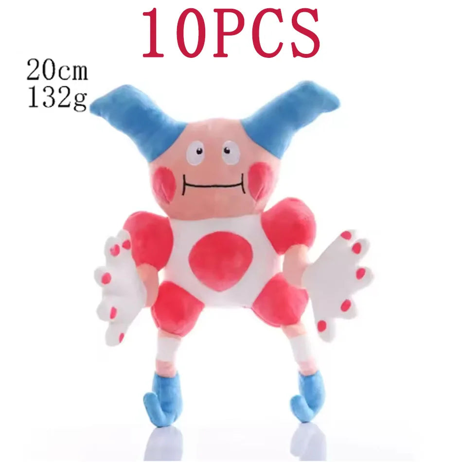 2025@@@@10PCS 20cm Pokemon Stuffed Plush Toys Kawaii Pikachu  Anime Doll Kids Birthday Kawaii Cute Soft Children Stuffed Plush
