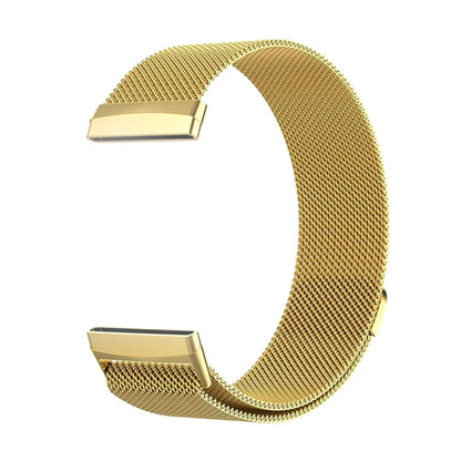Metal Milanese Loop Strap For Fitbit Versa 4/Versa 3 Smartwatch Official Bracelet Wristband For Fitbit Sense 2-1 Magnetic Correa