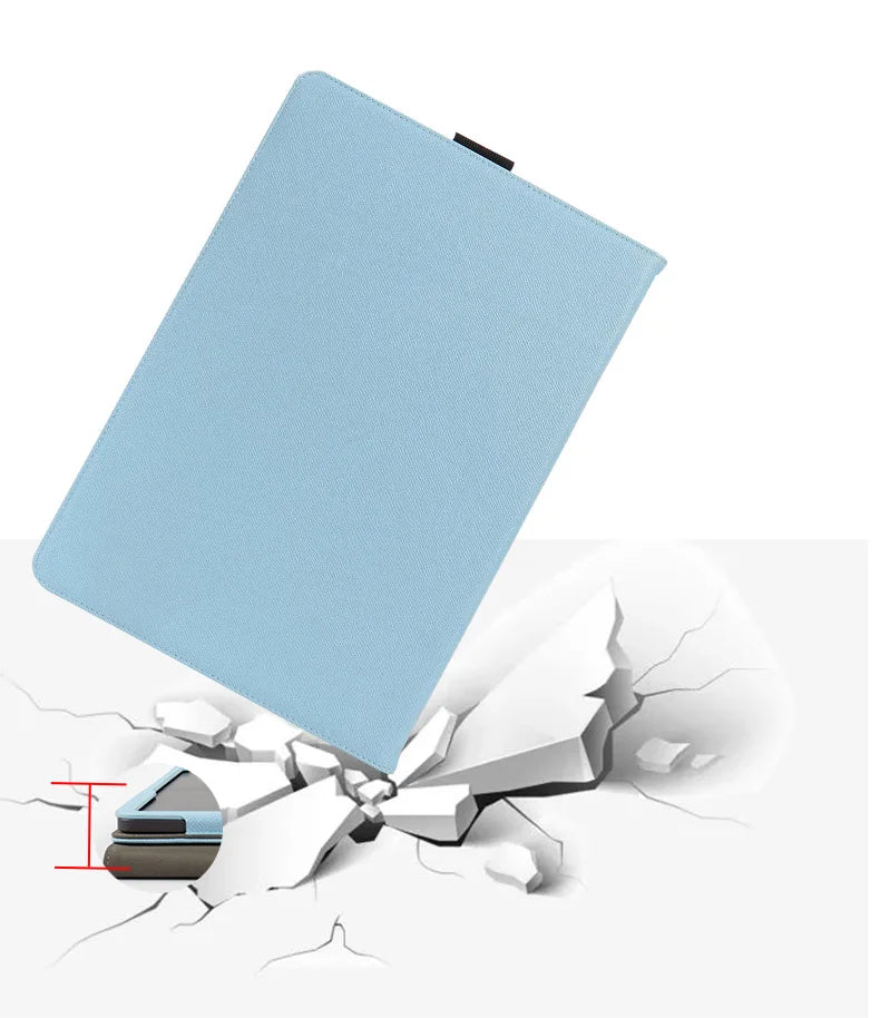 Étui rotatif à 360 degrés Mingfeng pour tablette PC TCL NXTPAPER 14 9491G 14,3 pouces, housse magnétique avec dragonne 2024