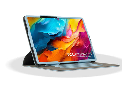 Étui rotatif à 360 degrés Mingfeng pour tablette PC TCL NXTPAPER 14 9491G 14,3 pouces, housse magnétique avec dragonne 2024