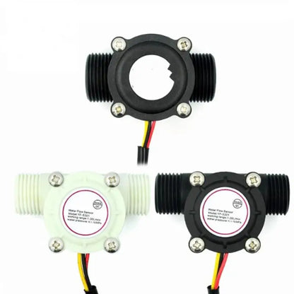 1 pièces en plastique DC 5-18V débitmètre Hall capteur de débit contrôle de l'eau capteur de débit liquide interrupteur 1-30L/min 1.75MPa 12V capteur de débit d'eau