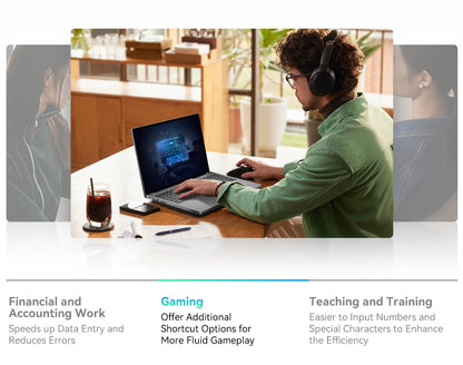 Ordinateur portable Blackview AceBook 12 Win 11 16'' FHD IPS, Intel I5-1030NG7, 16 Go de RAM, 512 Go de SSD, bouton d'alimentation 2 en 1 avec empreinte numérique