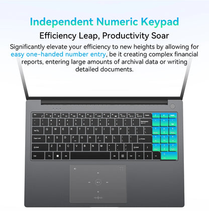 Ordinateur portable Blackview AceBook 12 Win 11 16'' FHD IPS, Intel I5-1030NG7, 16 Go de RAM, 512 Go de SSD, bouton d'alimentation 2 en 1 avec empreinte numérique