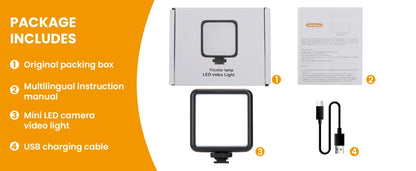 LED Photo Studio Light for Tiktok Youbute Game Live Video Fill Lighting Portable Camera Video Recording Photography Panel Lamp