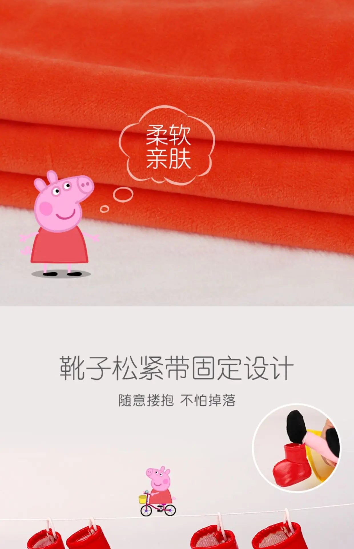 Genuine Peppa Pig Jumping Into Mud Pits George Peppa Cute Cartoon Plush Toy Doll Pillow Ornament Children's Birthday Gift Toy