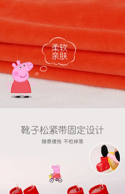 Genuine Peppa Pig Jumping Into Mud Pits George Peppa Cute Cartoon Plush Toy Doll Pillow Ornament Children's Birthday Gift Toy