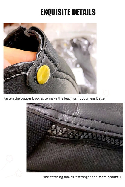 Equestrian Legging Horse Riding Equipment Pirate Knight Equestrian Boot Cover Faux Leather Gaiter Medieval Renaissance Steampunk