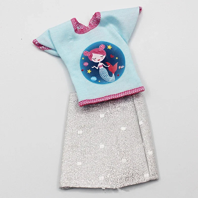 1/6 Doll Skirt Fashion Casual Wear Handmade Girl Clothes for Barbies Accessories DIY Toys Baby Gift