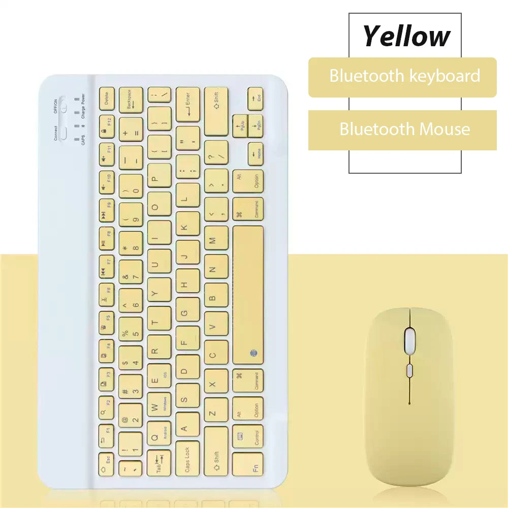 EMTRA Bluetooth Wireless Keyboard Portable Keyboard for Ipad Laptop Tablet Rechargeable Gaming Keyboard for Android IOS Windows