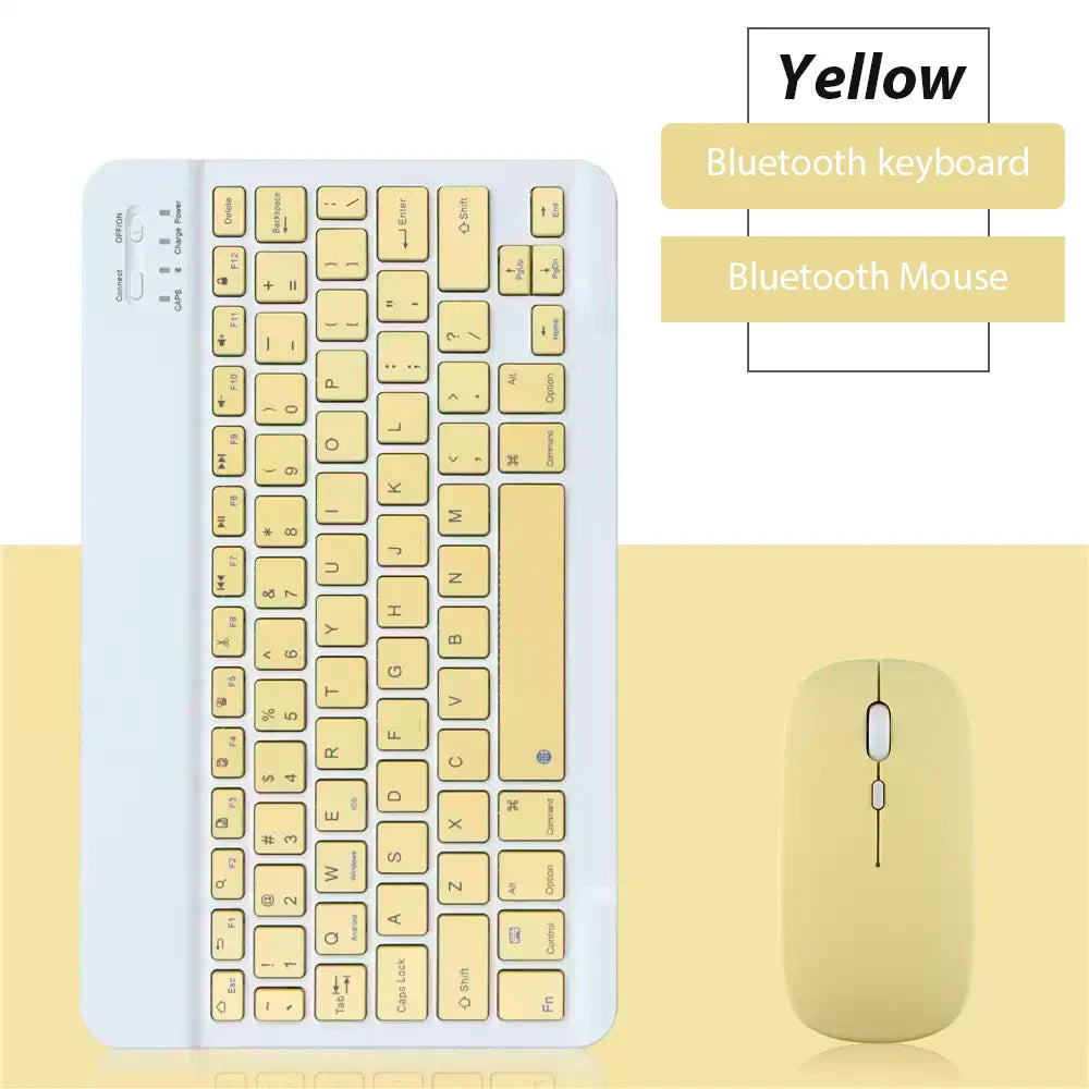 EMTRA Bluetooth Wireless Keyboard Portable Keyboard for Ipad Laptop Tablet Rechargeable Gaming Keyboard for Android IOS Windows