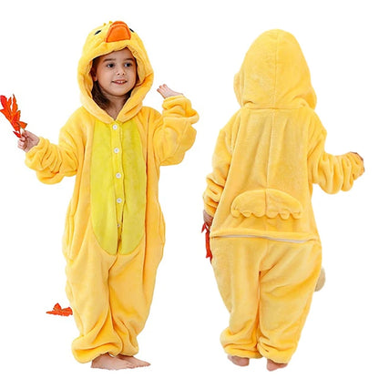 Pyjama en flanelle de carnaval pour enfants, combinaison, combinaison, dessin animé, vêtements d'hiver, Halloween, pour garçons et filles, famille